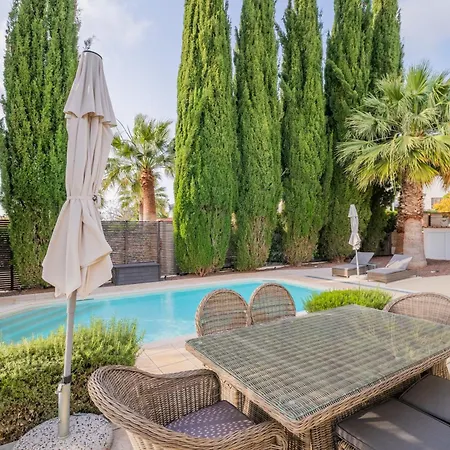 Pleiades - Sea Views, Private Pool & Hot Tub Villa Kouklia